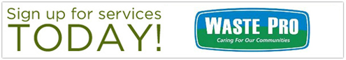 Sign up for Waste Pro Today!!! Sign up with Waste Pro Today!!!