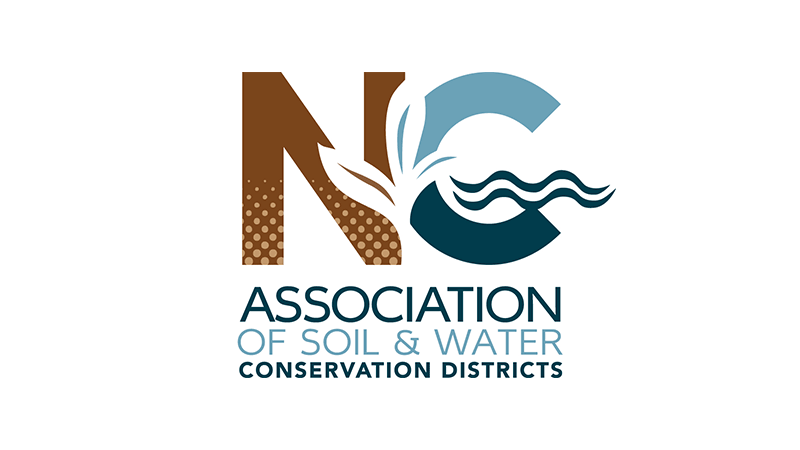 logo: NC Association of Soil and Water Conservation  Districts