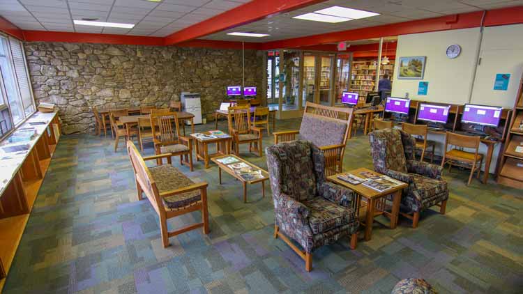 Black Mountain Library Seating