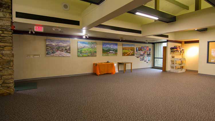 Black Mountain Library Community Room Art