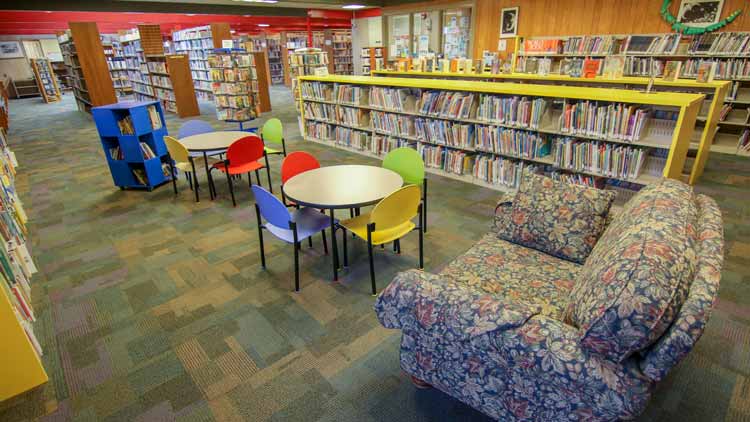 Black Mountain Library Children's Seating
