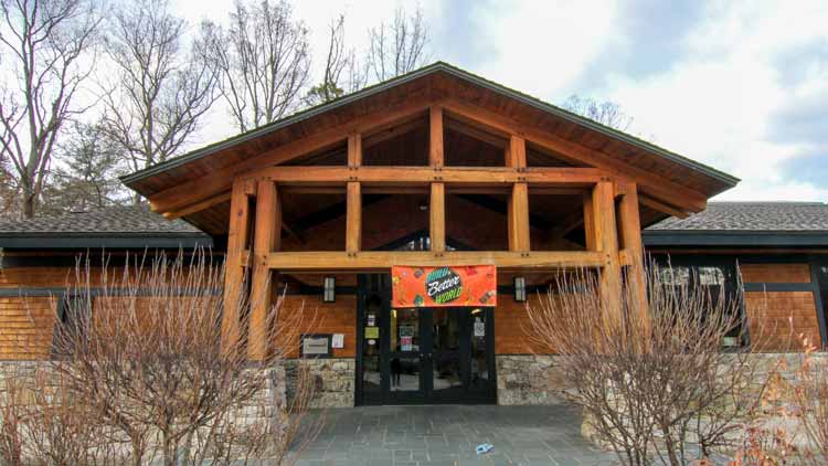 North Asheville Library Front Door