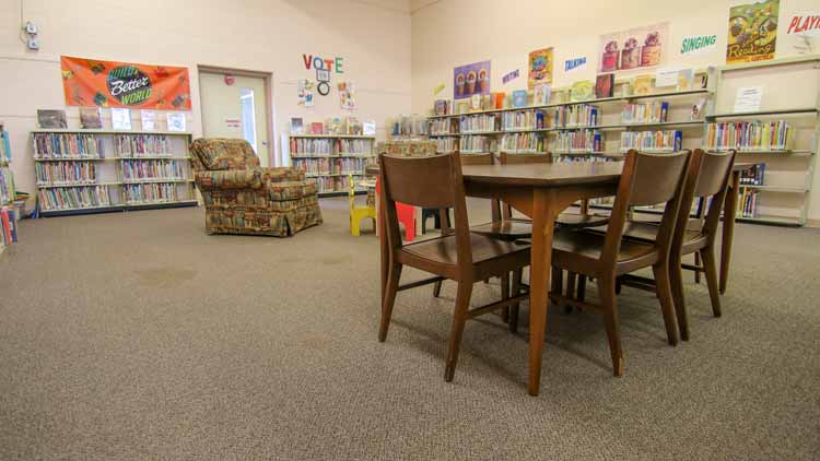 Oakley / South Asheville Library Children's Section