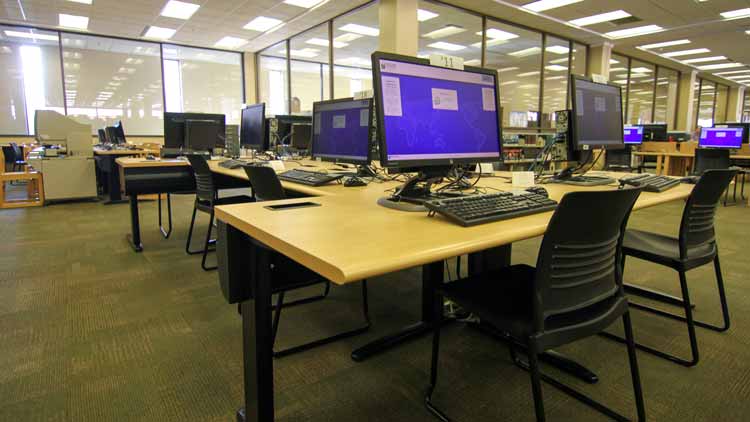 Pack Memorial Library Computer