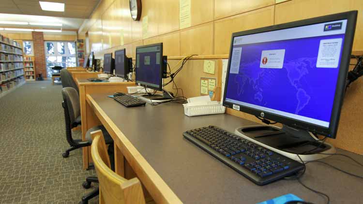 Skyland / South Buncombe Library Computers