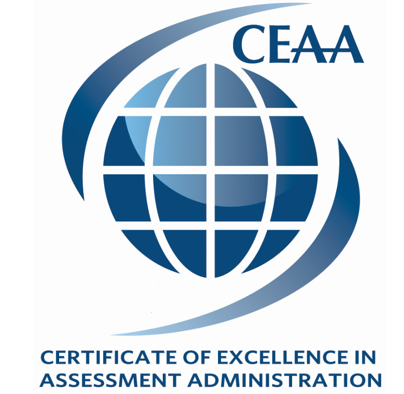 certificate of excellence in assessment administration logo