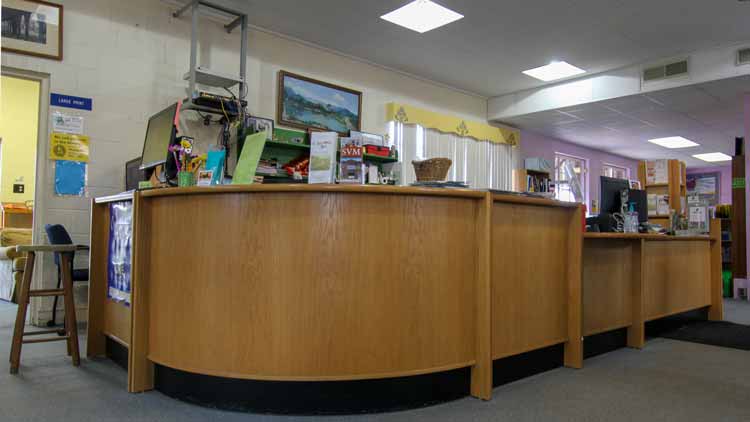 Swannanoa Library Front Desk