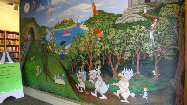 Swannanoa Library Mural