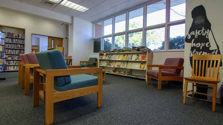 West Asheville Library Seating
