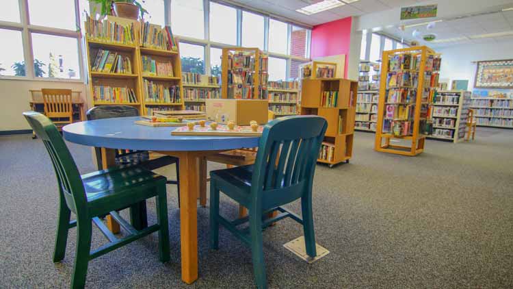 West Asheville Library Children's Seating