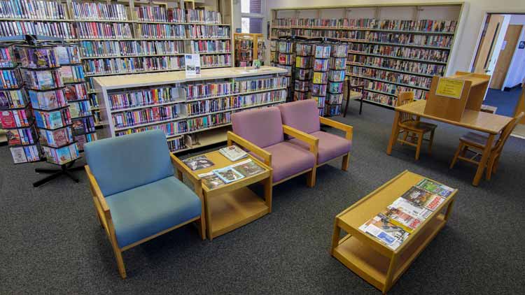 West Asheville Library Interior