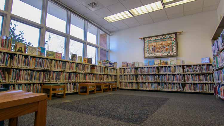 West Asheville Library Children's Section