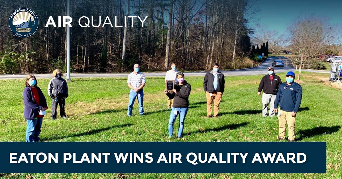 Eaton Air Quality Excellence Award Winner