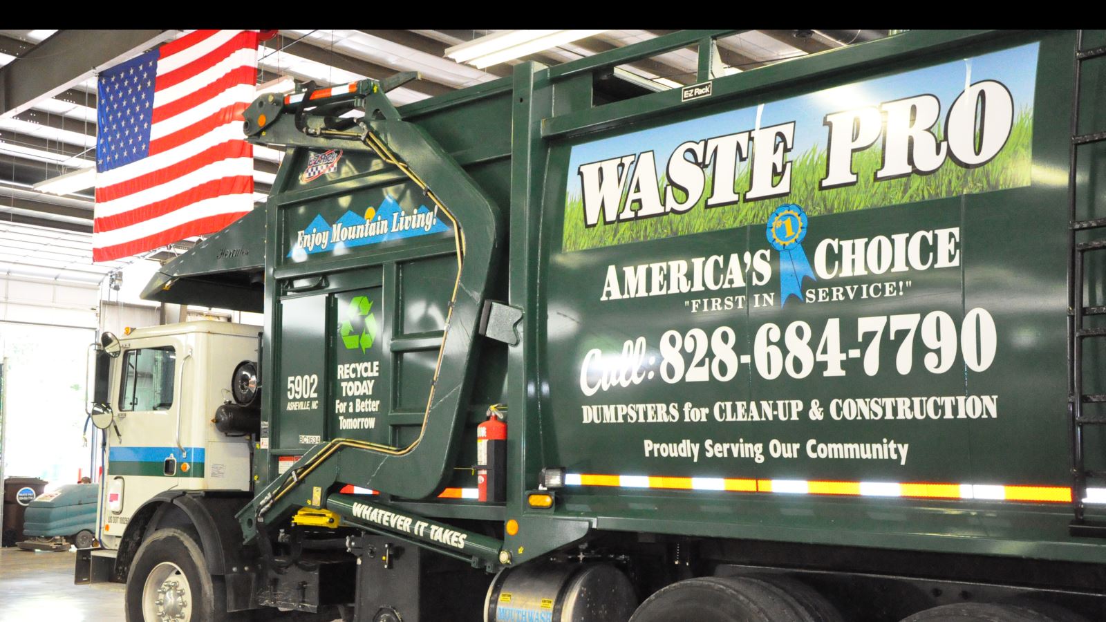 County Center Garbage Collection Services will be Provided on