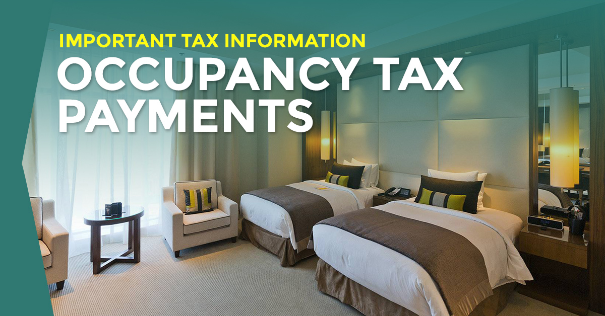Occupancy Tax Payments