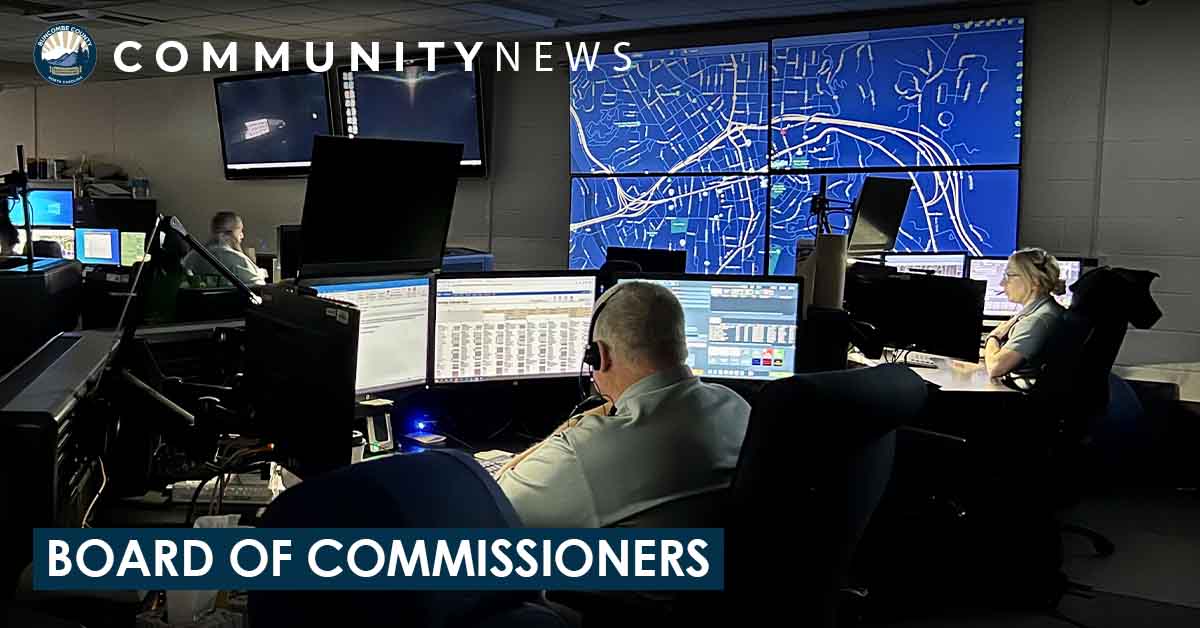 Buncombe County Public Safety Communications also know as the 911 call center