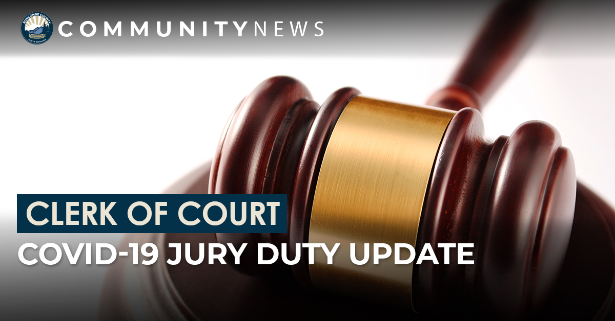 County COVID19 Update on Jury Duty