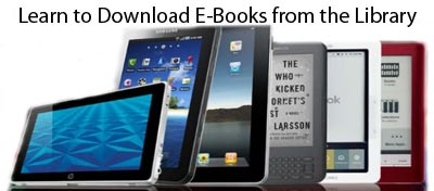 Learn to download eBooks from the library.