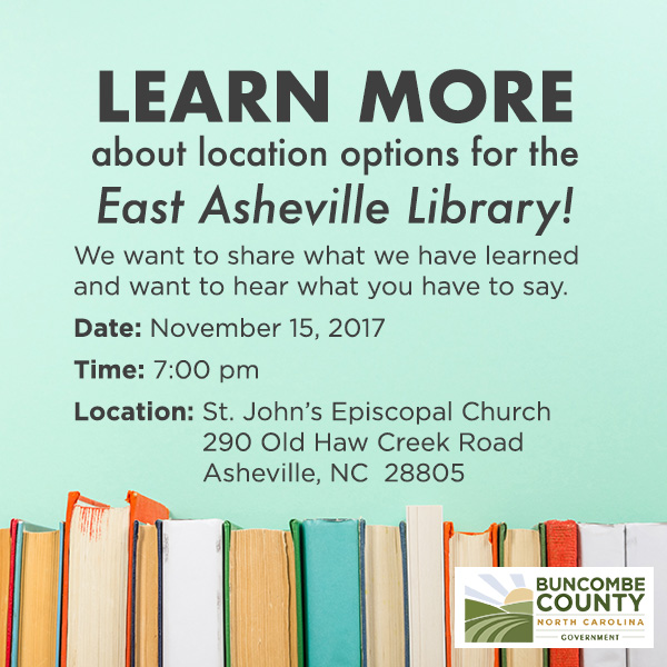 East Asheville Library Meeting