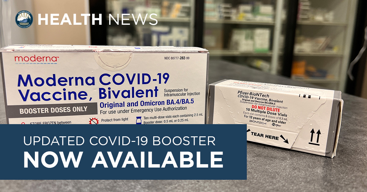 Updated COVID Booster Now Available