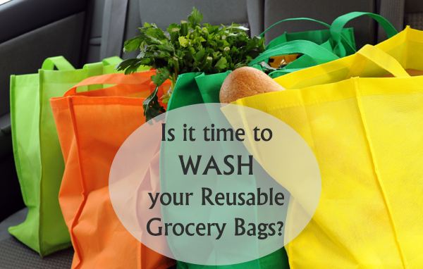 Is it time to wash your reusable grocery bags?