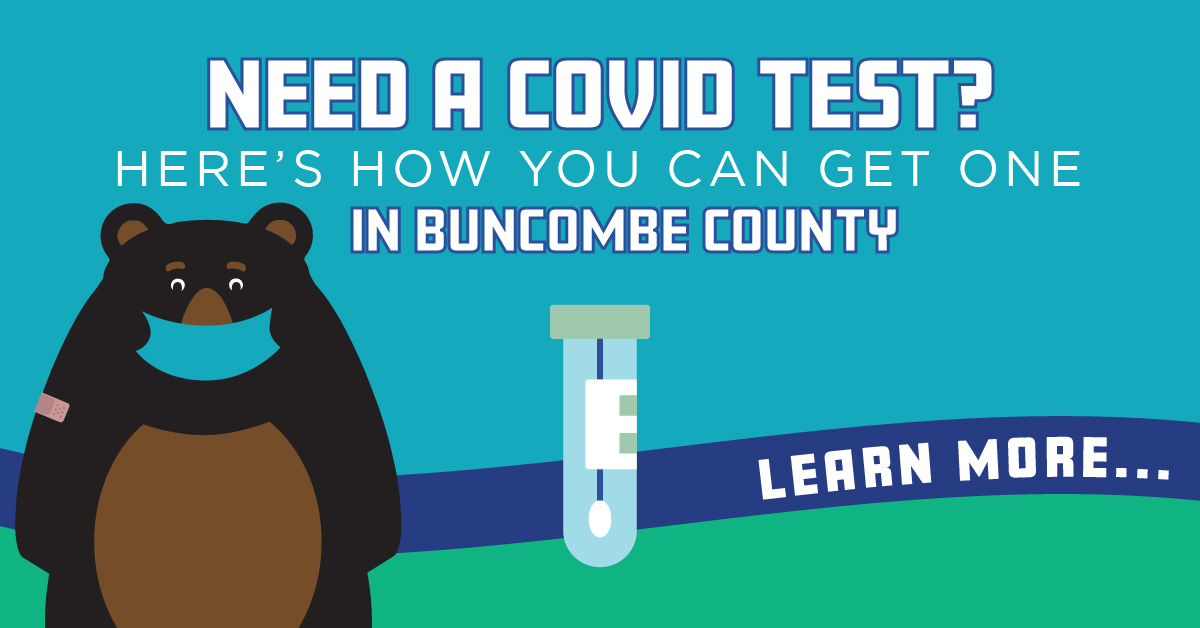 Need a COVID test?  Here's how you can get one in Buncombe County