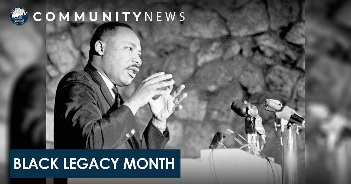 Dr. Martin Luther King Jr. at a podium