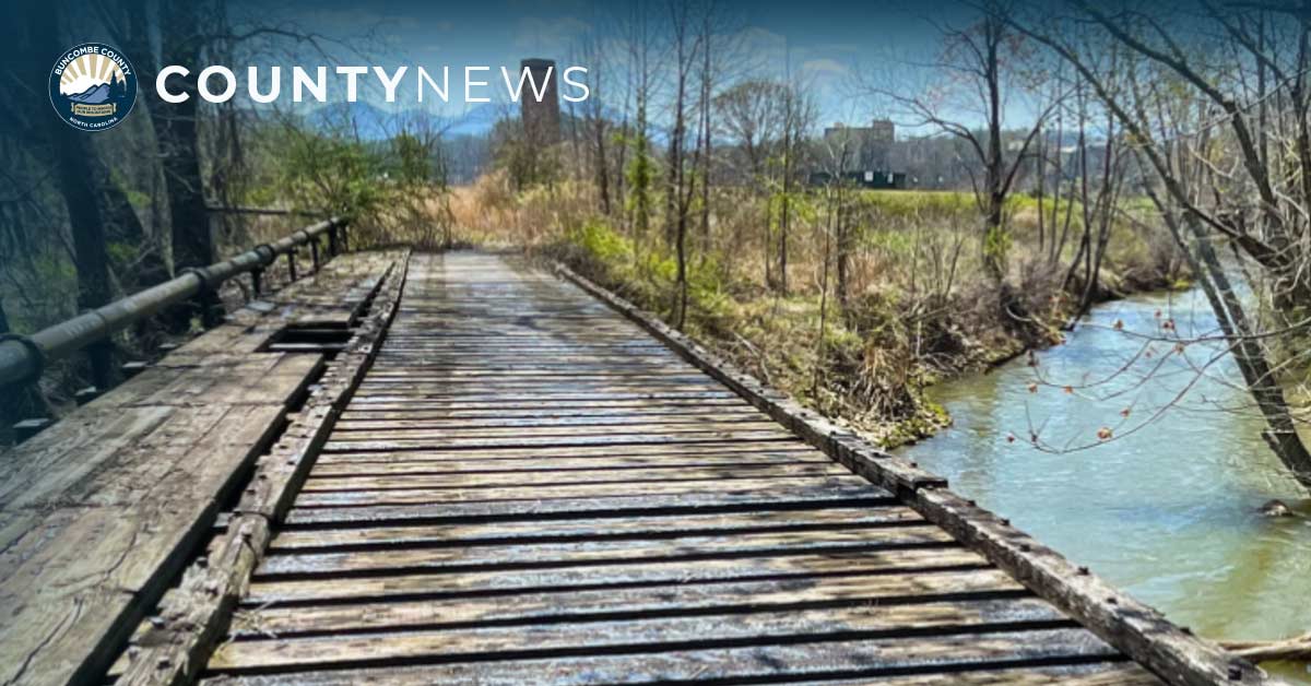 a photo of an old rail trail