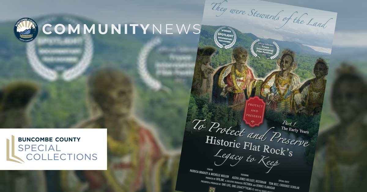 County Center The History of Flat Rock Comes to Life at Special