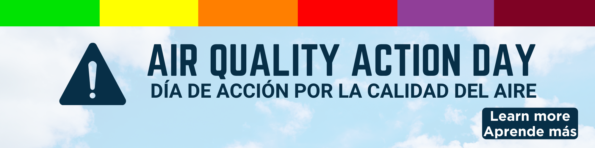 Air Quality Action Day Graphic for Buncombe County - Today is a Code Red, limit time outdoors