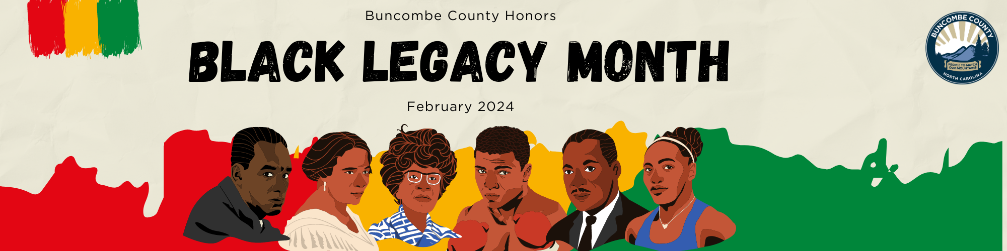 Buncombe County Honors Black Legacy Month - February 2024