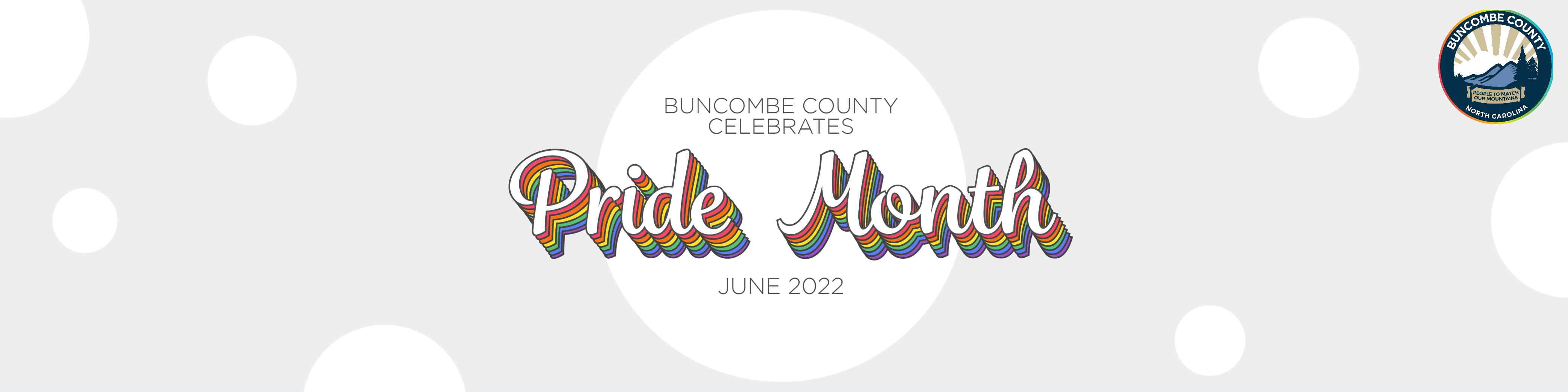 Buncombe County Celebrates Pride Month in June 2022