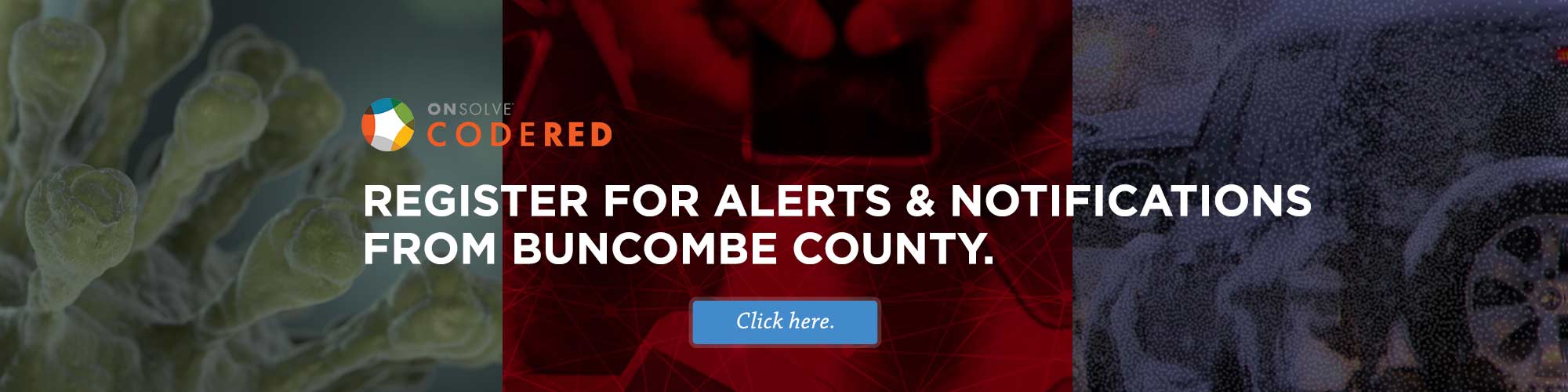 Sign up for CodeRED alerts & notifications from Buncombe County.