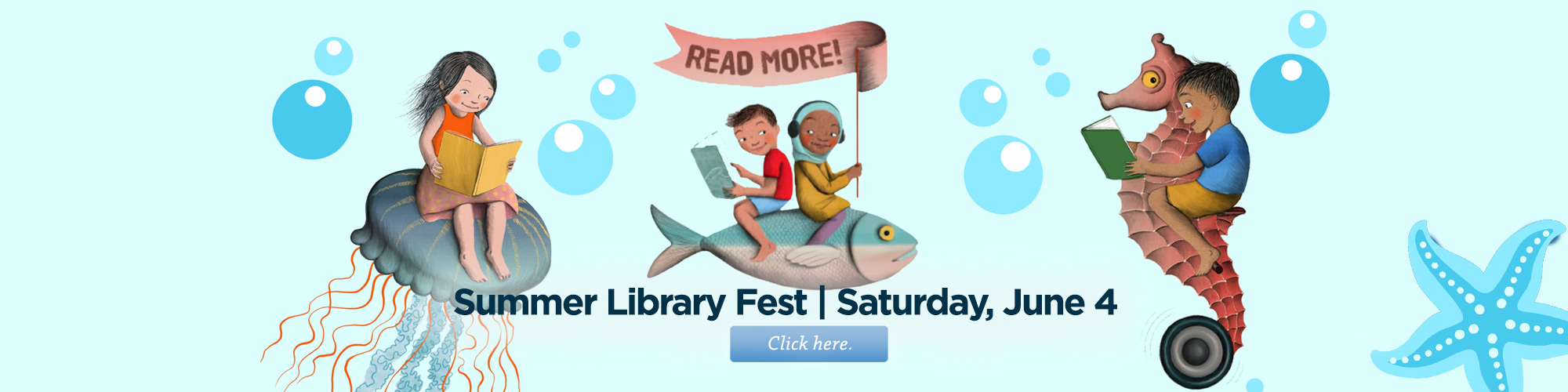 Summer Library Fest is Saturday June 4