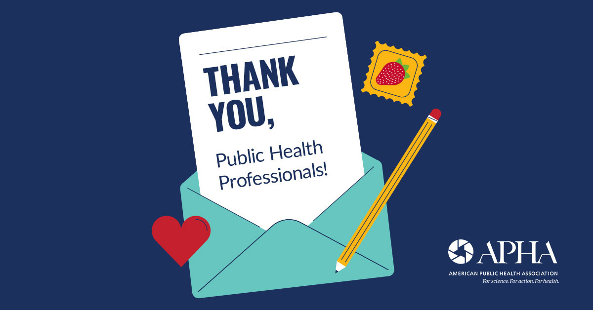 Thank You! Public Health Workers Strive for the Well-Being of All
