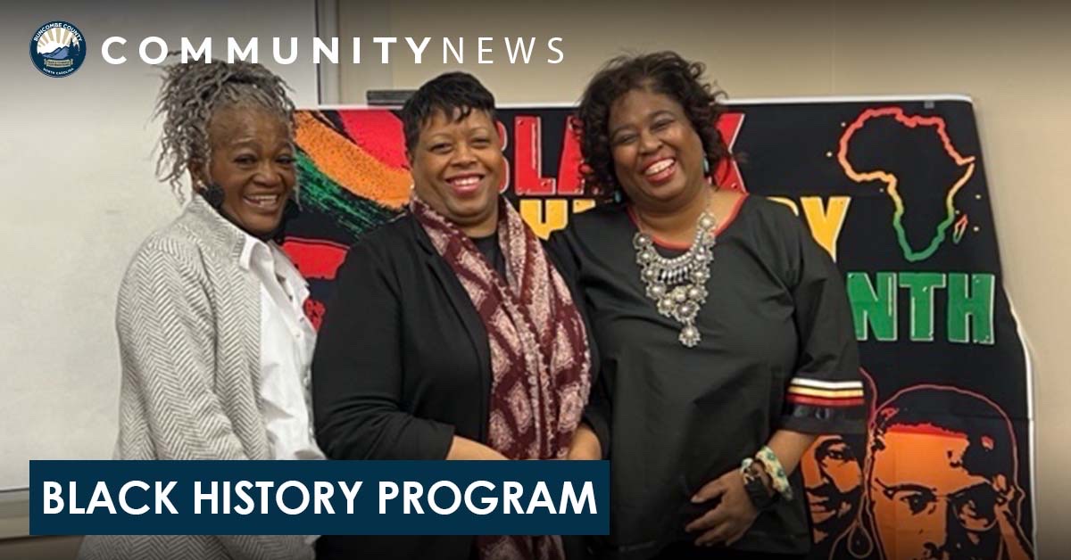 Buncombe County Health and Human Services Hosted Its First  Annual Black History Program