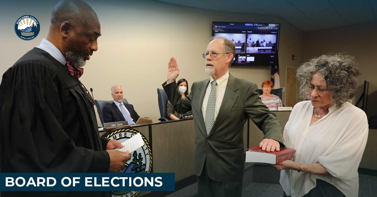 Board of Elections Swears in Board and Welcomes New Members
