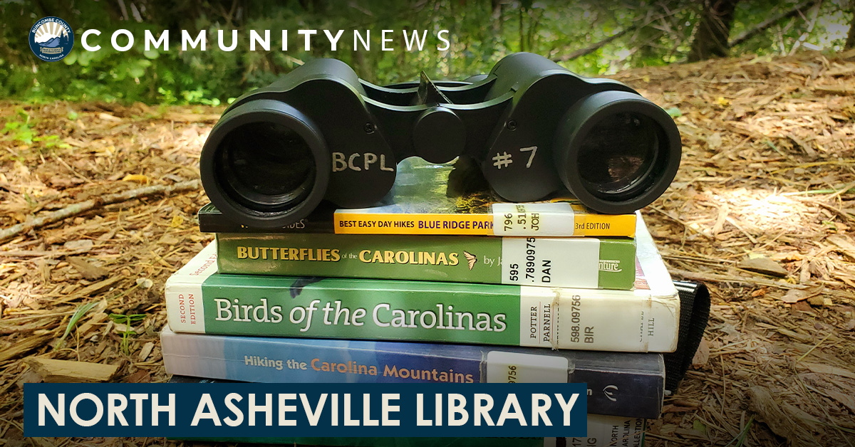 Binoculars Available at the North Asheville Library