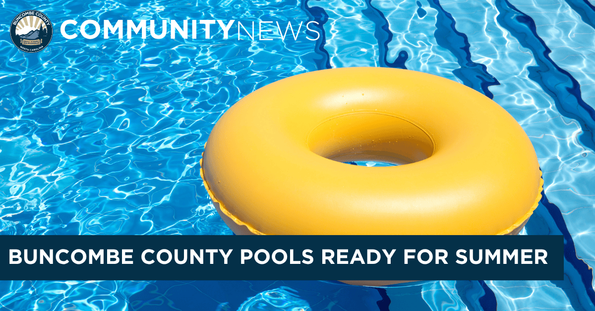 Buncombe County Pools Will Open Memorial Day Weekend