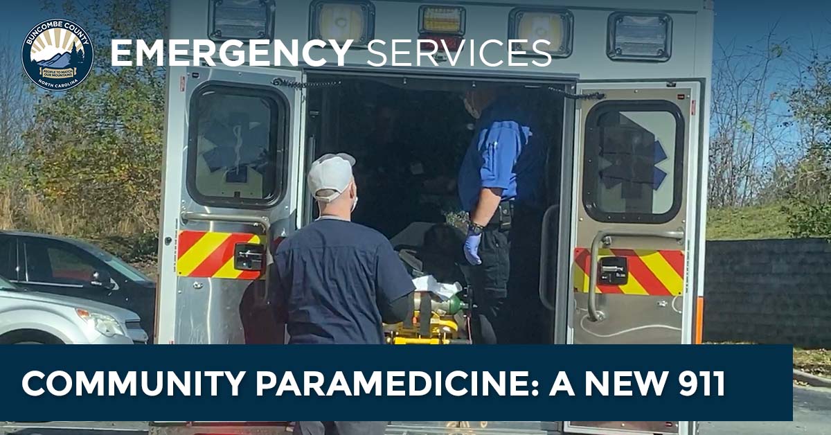 Community Paramedicine: A New 911