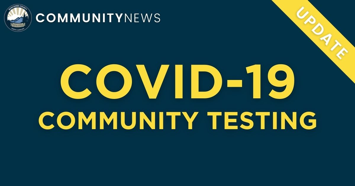 COVID-19 Testing in Buncombe County