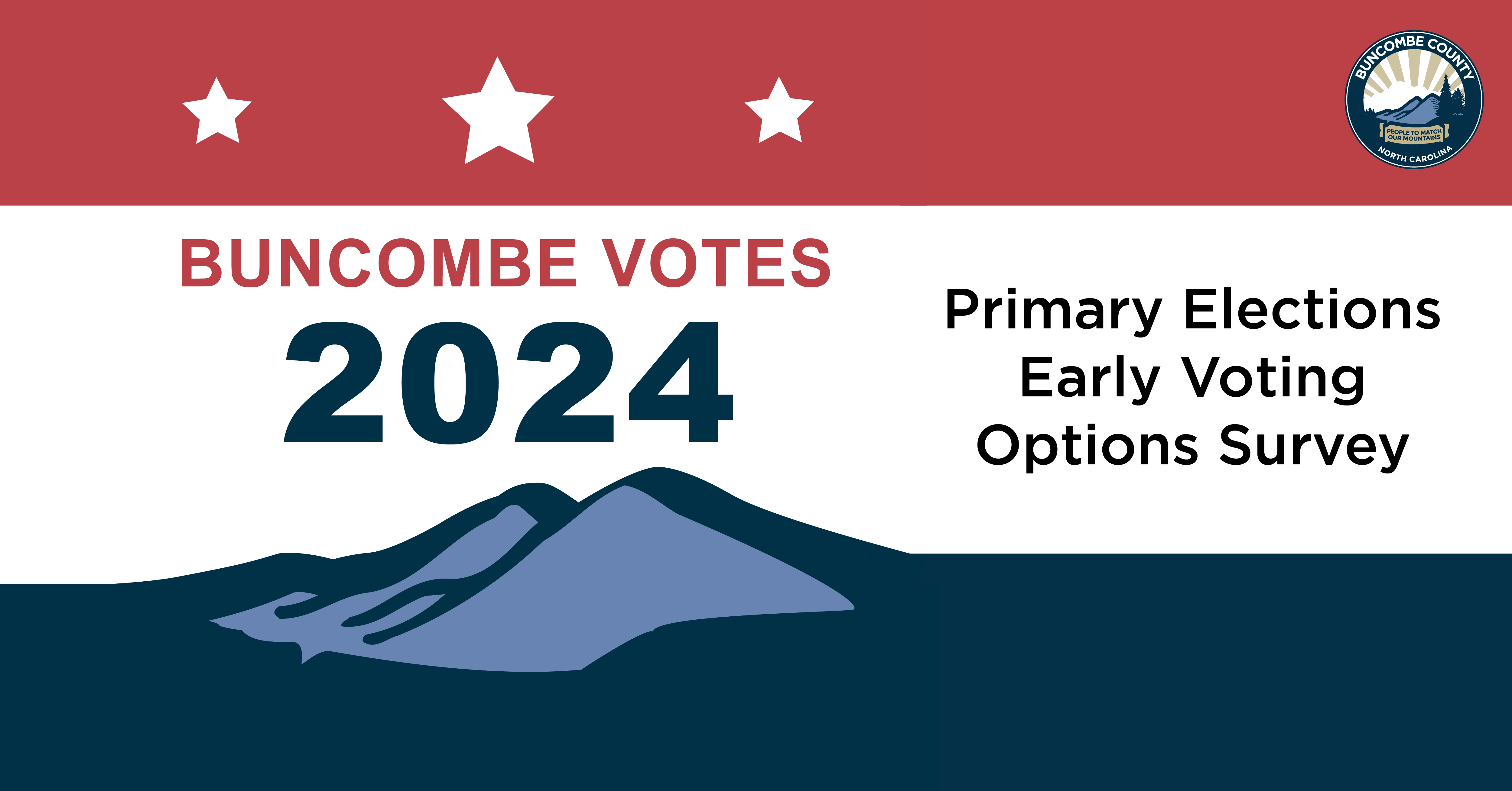 Your Input Matters: Buncombe County's Primary Election Early Voting Survey