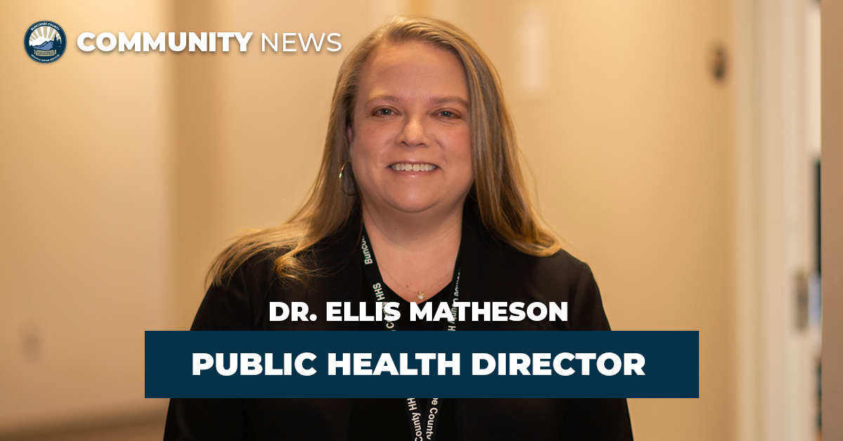 Welcome New Public Health Director, Dr. Ellis Matheson