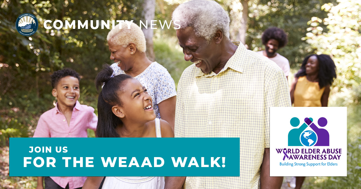 Register for the 2023 World Elder Abuse Awareness Day (WEAAD) Walk