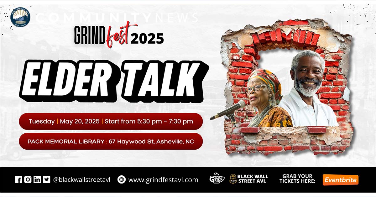 GRINDFest at Pack Library: Elder Talk