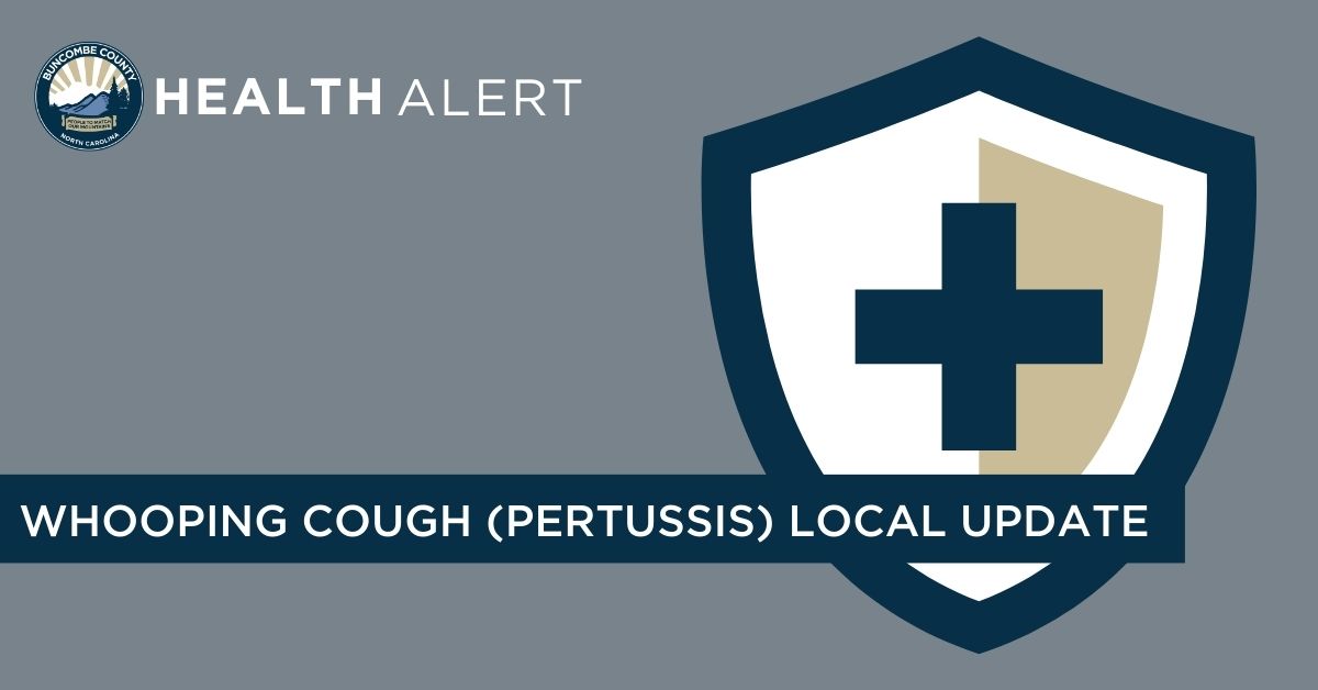 Pertussis (Whooping Cough) Cases Begin to Rise in Buncombe County