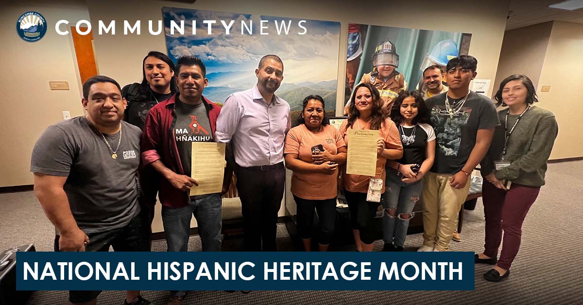Buncombe County Board of Commissioners Recognizes Hispanic and Latino Heritage Month