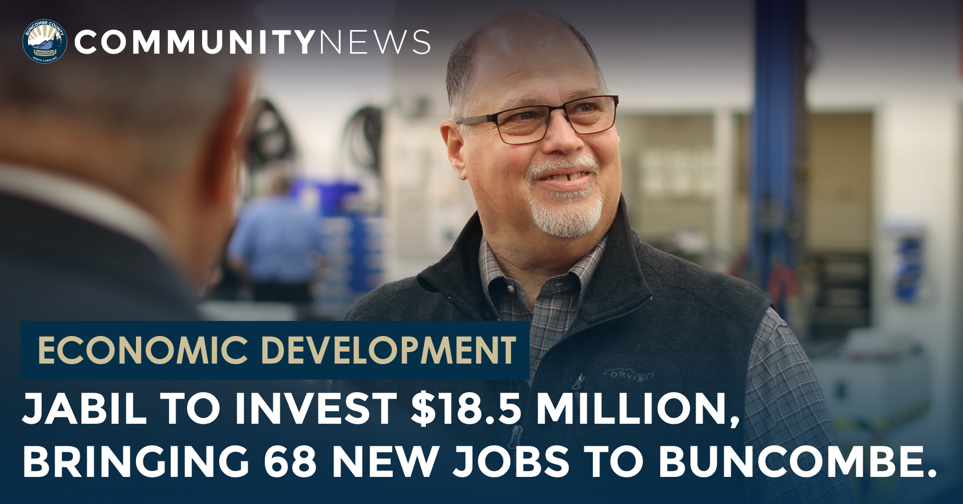 Jabil Company Brings 68 New Jobs to Buncombe