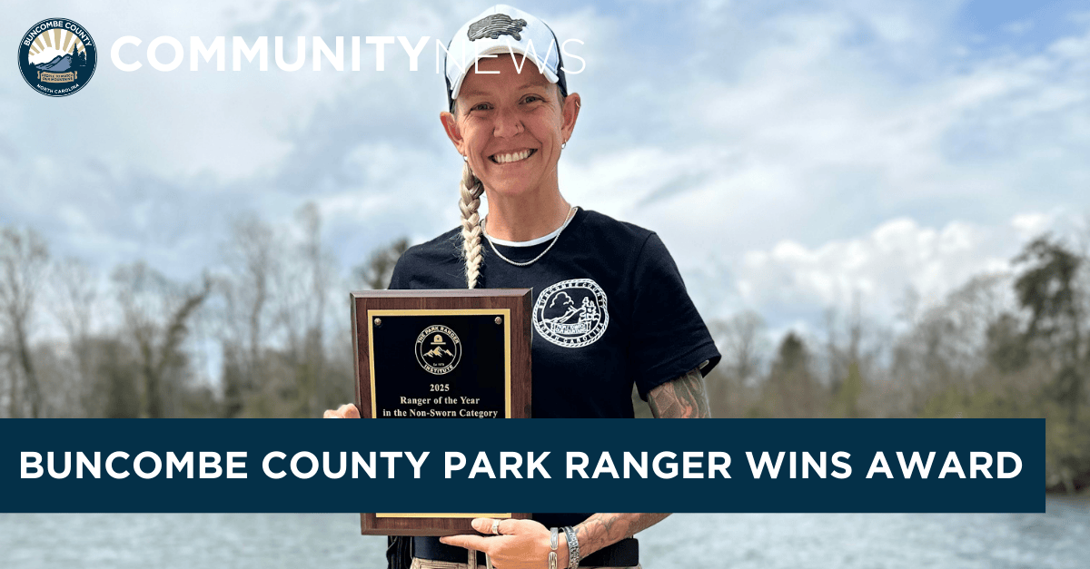 Buncombe County's Kristen Howard Named Non-Sworn Park Ranger of the Year