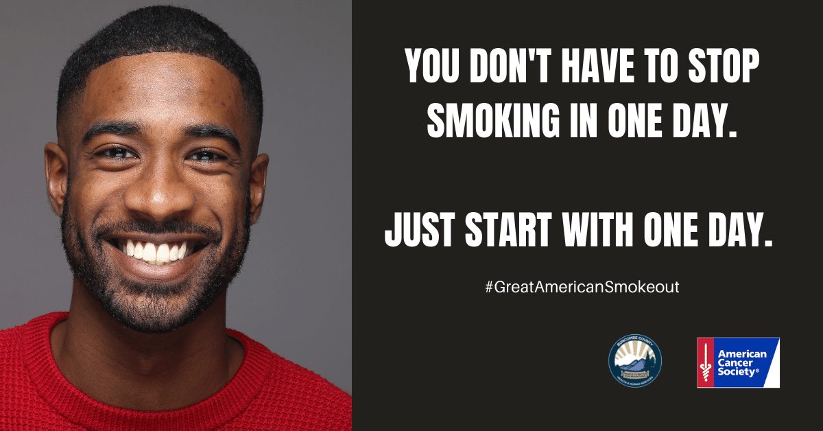 The Great American Smokeout- November 17th